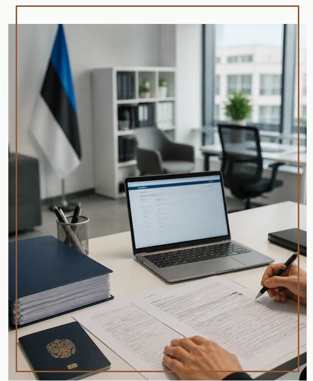 Оформление ВНЖ в Эстонии для переезда и легального проживания в Рузаевке